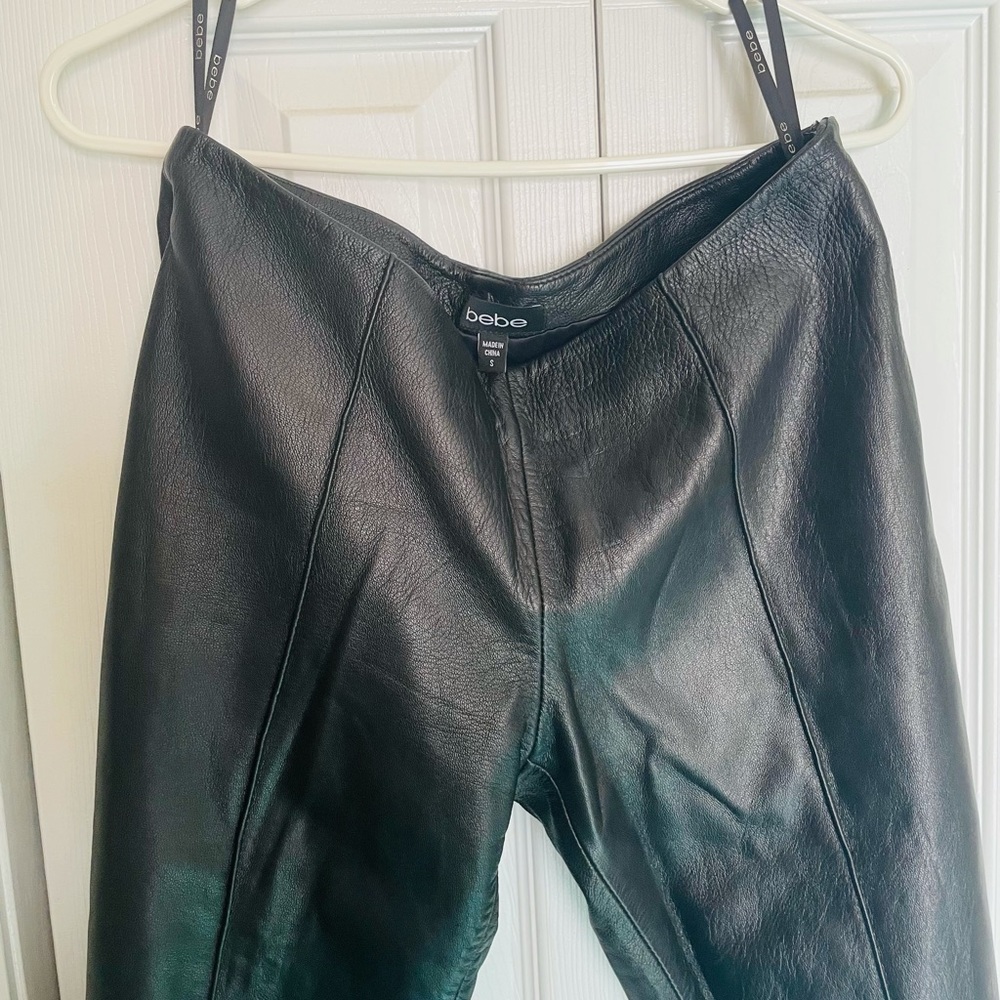 Bebe Leather Pants - image 5